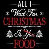Mens Lost Gods All I Want For Christmas Is Food T Shirt - 2 of 4