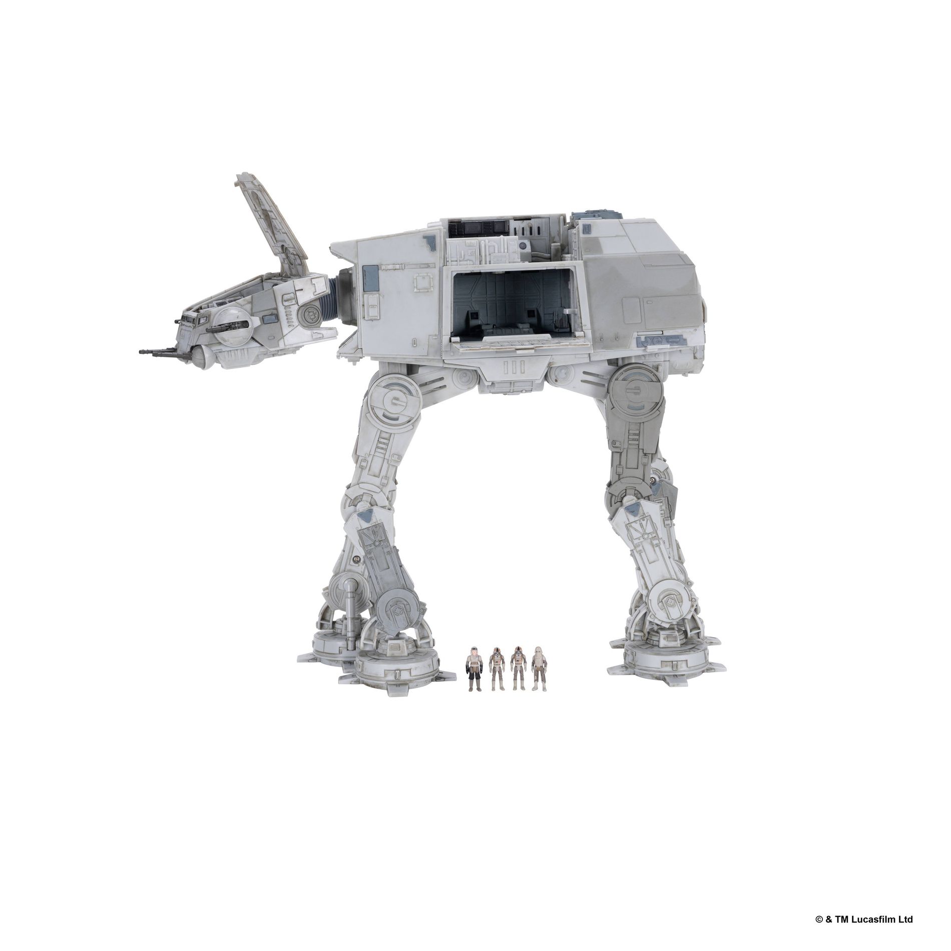 Star Wars: The Mandalorian - Feature Vehicle (9" Vehicle & Figure) - Imperial Remnant AT-AT