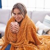 Bedsure | Indulge in Comfort Bed Blanket with Unique Chunky Corduroy Texture - 2 of 4