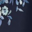 navy ditsy embroidery