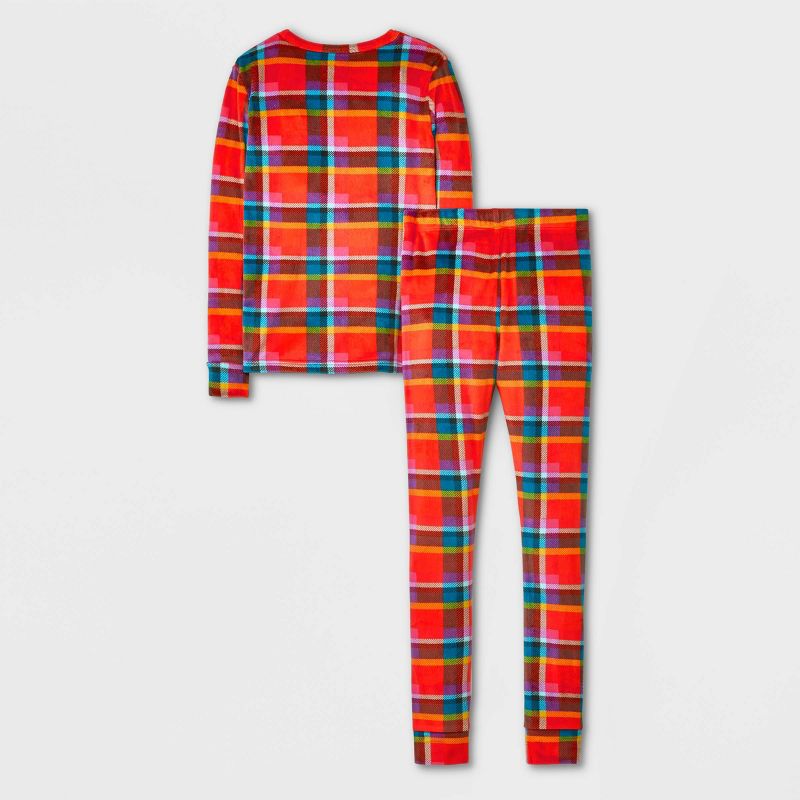 Kids&#39; 2pc Long Sleeve Snuggly Soft Snug Fit Pajama Set - Cat &#38; Jack&#8482;, 3 of 13