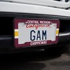 Central Michigan University Stripe License Plate Tag Frame - image 2 of 4