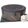 MSpa Mono Round DWF Bubble Spa with Thermal Cover 245 Gal 138 Electric 110 Volt AC Inflatable Hot Tub - 3 of 4