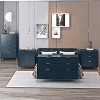 Festivo 4pc Modern Elegance Bedremm Chest and 6 Drawer Dresser and 3 Drawer Nightstands Set - 3 of 4