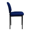 Emma and Oliver Comfort Stackable Steel Side Reception Chair - 3 of 4
