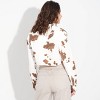 Women's Twill Utility Crop Shirt - Wild Fable™ - 2 of 4