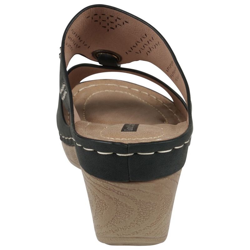GC Shoes Marbella Embellished Comfort Slide Wedge Sandals, 3 of 6