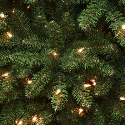 7-Foot Slim Kingswood Fir Artificial Christmas Tree with Clear Lights