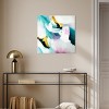 Art Remedy Still Violas Blue Abstract Wall Art Unframed - 2 of 4
