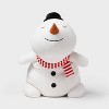 Holiday Snowman Weighted Plush Kids' Throw Pillow White - Pillowfort™ - 4 of 4