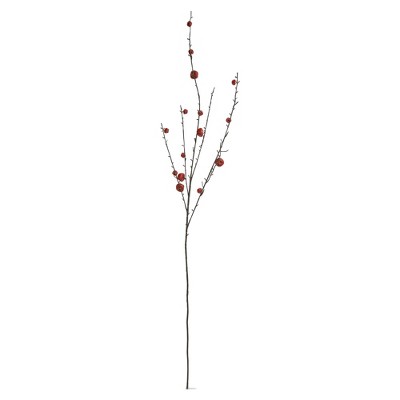 tagltd Sleigh Bell Branch 40 Inch Red