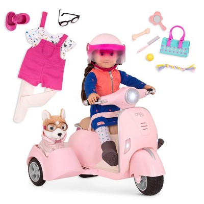 american girl doll scooter at target