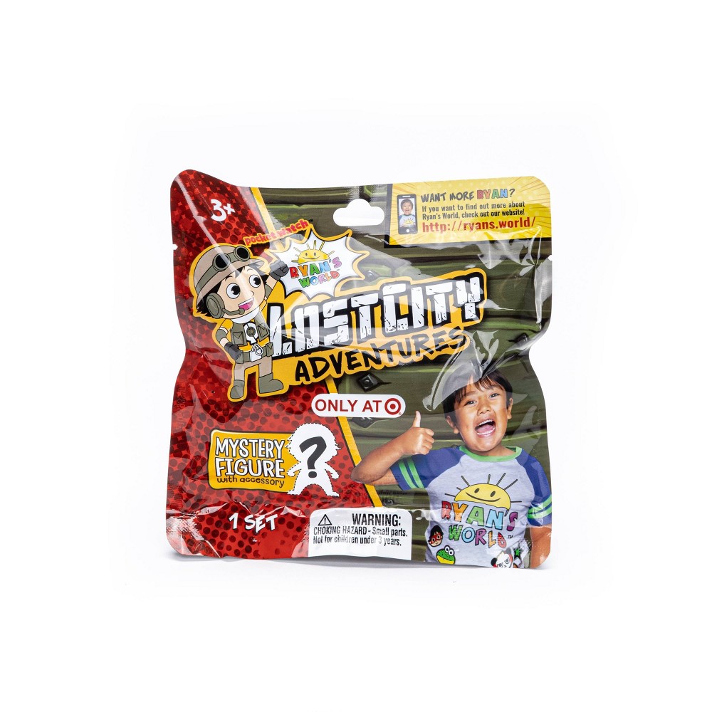 Ryan s World Lost City Adventures Mystery Pack (1 RANDOM Figure with Accessory)