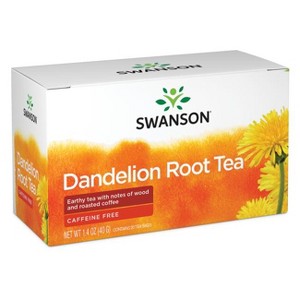 Swanson Dandelion Root Tea 20 Bags. - 1 of 2