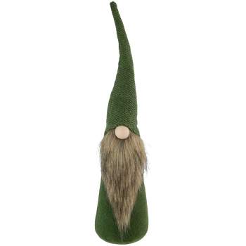 Northlight 19" Forest Green Christmas Gnome Tabletop Decoration