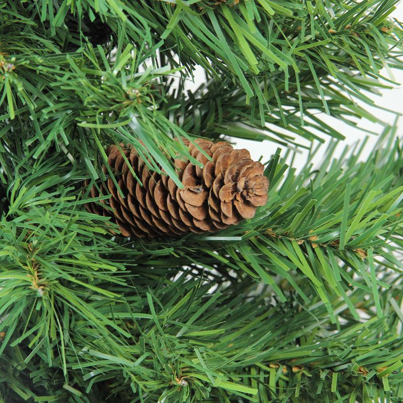 Northlight 7.5' Unlit Artificial Christmas Tree Full  Red Pine - Unlit, 3 of 6