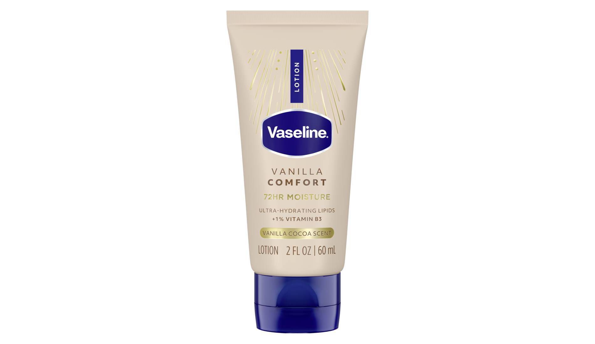 Vaseline Comfort Body Lotion - Vanilla - 2oz