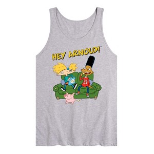 Men's - Hey Arnold! - Arnold, Gerald, and Abner Graphic Tank Top - 1 of 2