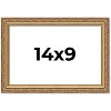 PosterPalooza | 14x9 Wood Antique Frame with UV Acrylic, 4 Finishes: Bronze, Gold, Silver, and Black - 2 of 4