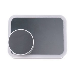 Mirror with added Magnifying Mirror with Suction Cup - Bullseye's Playground™ - 1 of 4