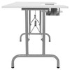 Folding Multipurpose Sewing Table White - Studio Designs: Craft Desk, Portable Sewstation, Adjustable Platform - 3 of 4