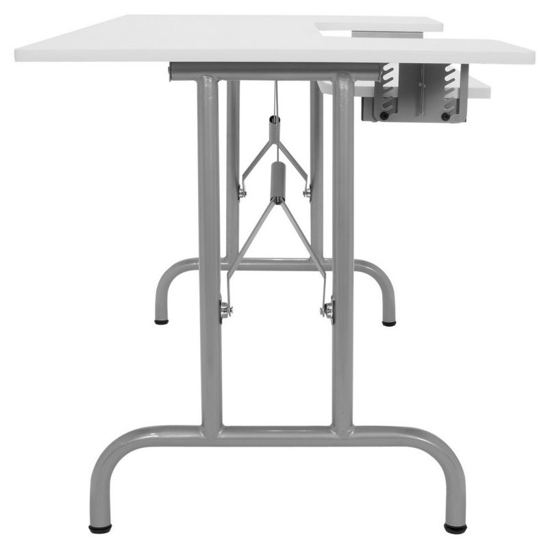 Folding Multipurpose Sewing Table White - Studio Designs, 4 of 10