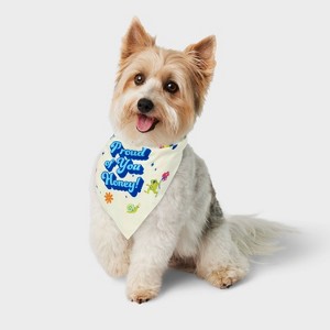 Pride Match-Back Reversible Dog and Cat Bandana - One Size Fits Most - 1 of 3