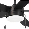 52" Minka Aire Airetor Coal Black LED Ceiling Fan with Pull Chain - 3 of 4