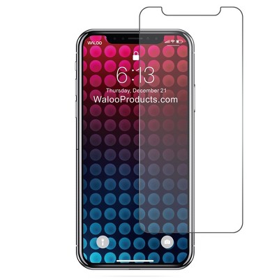 Waloo Clear Tempered Glass Screen Protector for iPhone X/Xs/11 Pro