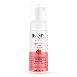 The Honey Pot Company, Bergamot Rose Feminine Foaming Wash - 5.51 fl oz - 1 of 4
