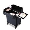 Byootique Rolling Makeup Train Case Cosmetic Trolley Organizer Rococo - 3 of 4