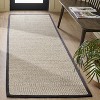 Natural Fiber Tobago Tiger Eye NF143 Power Loomed Indoor Rugs - Safavieh - 2 of 4