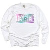 Simply Sage Market Teacher Checkered Colorful Garment Dyed Long Sleeve - 2 of 4