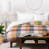 Deny Designs Schatzi Brown Buffalo Plaid Fall Spice Bedspread Bedding Set - 4 of 4