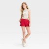 Women's High-Rise Fleece Shorts - Wild Fable™ - 3 of 3