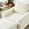 CAVINAS Modern Accent Chair with Ottoman Upholstery Living Room Chair Comfy Chair for Living Room - 4 of 4