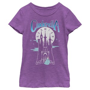 Girl's Cinderella Midnight at the Castle T-Shirt - 1 of 4