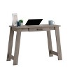 Homy Casa Writing Desk with Storage Drawer for Home Office, Bedroom or Study Space, Grayish Brown - 4 of 4