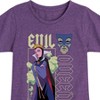 Girls' - Disney - Evil Queen Fitted Short Sleeve Graphic T-Shirt - 2 of 4
