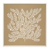 30" x 30" Sylvie Tan White Tree of Life Framed Canvas by Cat Coquillette - Kate & Laurel All Things Decor - 2 of 4