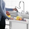 Stainless Steel Sink - Heavy Duty, Large Deep Single Basin, Durable, Easy to Clean, Professional Kitchen Utility Sink - 2 of 4