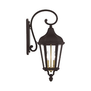 Livex Lighting Morgan 2 - Light Wall Light in  Bronze - 1 of 4