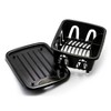 LunaLulinlk Mini Dish Drainer & Tray, Black - 4 of 4
