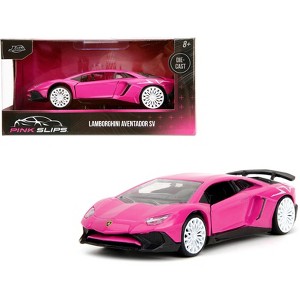 Lamborghini Aventador SV Pink "Pink Slips" Series 1/32 Diecast Model Car by Jada - 1 of 4