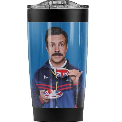 Ted Lasso Ted Lasso Tea Cup Steel Tumbler 20oz Coffee Travel Mug