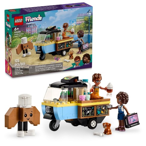 Lego friends food store truck