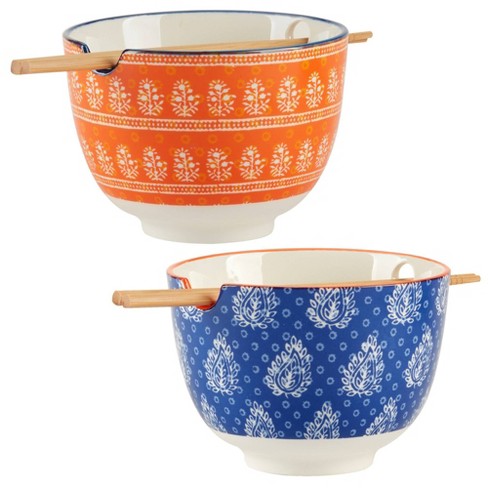 Certified International Set of 2 26oz Carnival Ramen Bowls - image 1 of 4