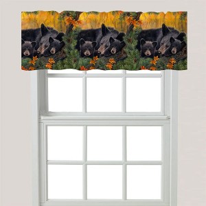 Laural Home Warm Cozy Bear Window Valance - 1 of 1