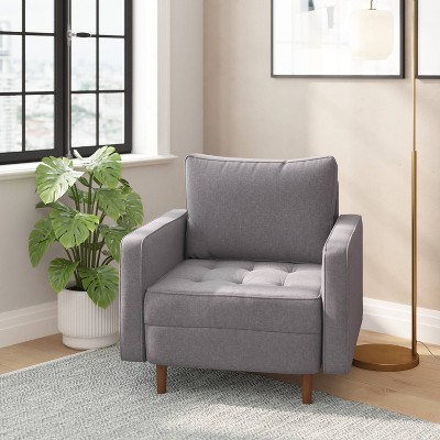 Taylor & Logan Hendrix Tufted Mid Century Modern Armchair