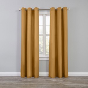 BrylaneHome BH Studio Microfiber Grommet Panel - 1 of 4